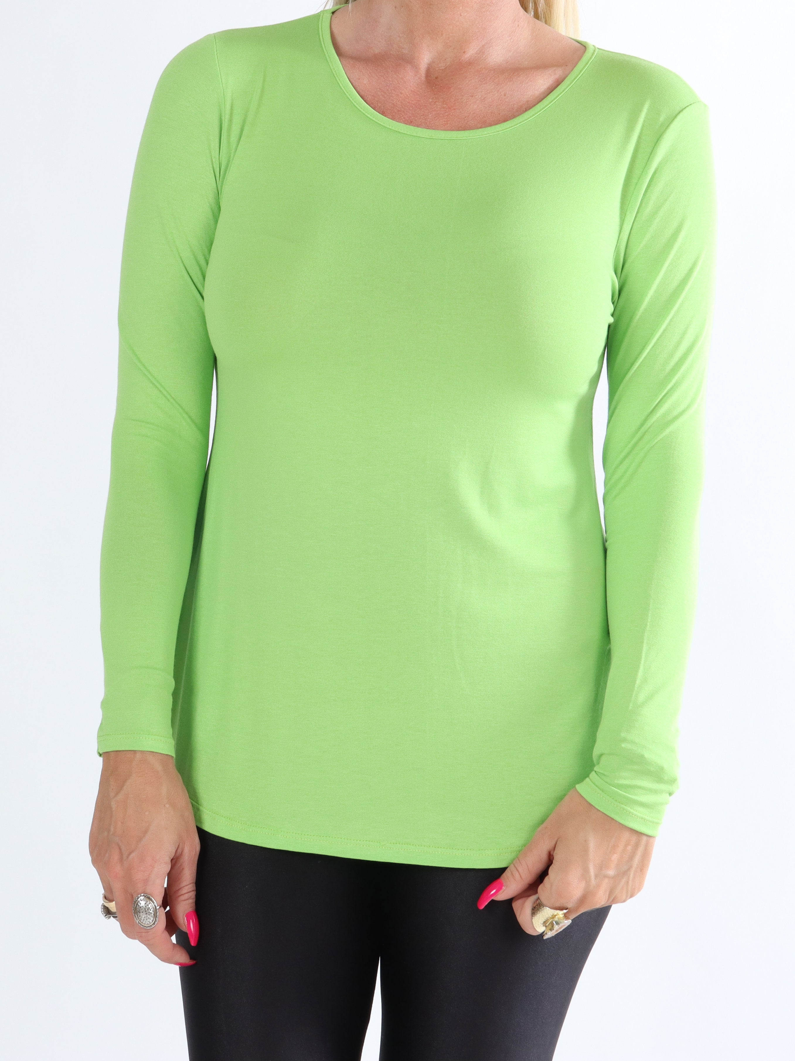 Otine - Langærmet basisbluse